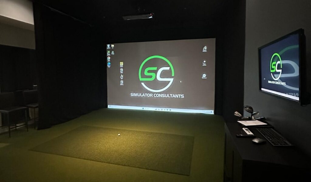 After Golf Simulator Installation